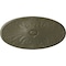 Ekena Millwork Madrid Ceiling Medallion, Hand-Painted Painted Turtle, 24 3/4"W x 12 1/2"H x 1 3/4"P CM24X12MAPTF - alternate 1